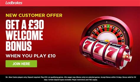 ladbrokes bet 10 get 30 terms|Ladbrokes Casino bonus code 2024: Claim £30 in bonuses .